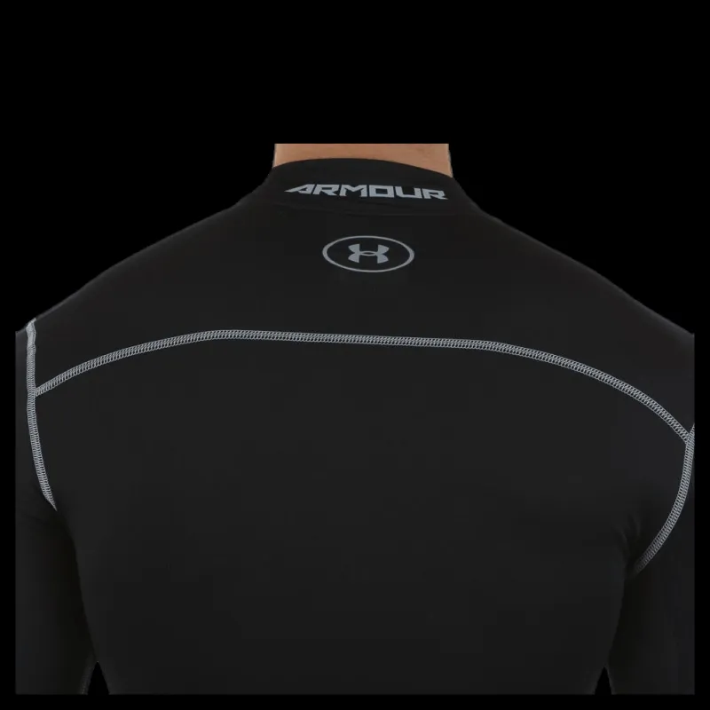 New Under Armour Coldgear Armour Mock Black Svart
