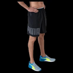 New Puma Collective Woven Short Black Svart