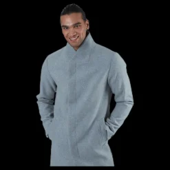 Jack & Jones Collum Wool Coat Grey Grå Clearance