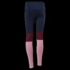 Svea Color Block Junior Tights Blue/Pink Blå och Rosa