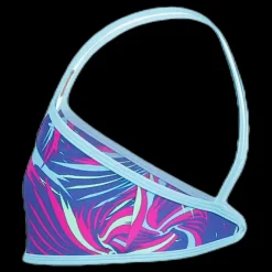 Clearance Speedo Colour Melt Allover Crop 2 Piece Blue Blå