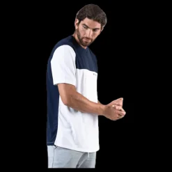 Online Tommy Hilfiger Sport Colourblock Logo Tee White Vit