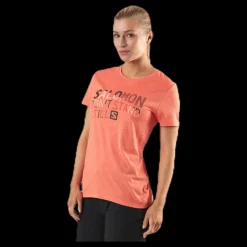 Outlet Salomon Comet Classic Tee Pink Rosa