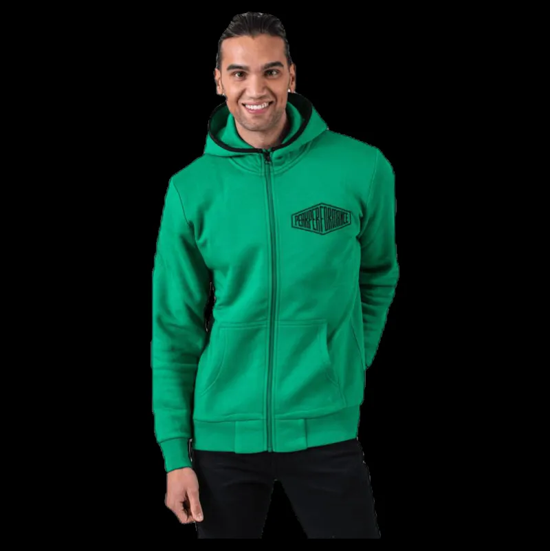 Clearance Peak Performance Comfy Zip Hood Green Grön