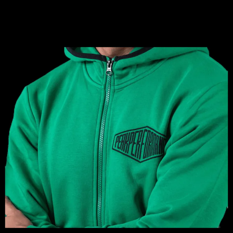 Clearance Peak Performance Comfy Zip Hood Green Grön