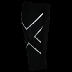 2XU Compression Calf Guards Black (PAIR) Svart Discount