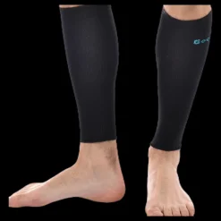 New Gococo Compression Calf Sleeve Black Svart