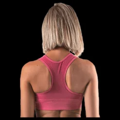 Outlet Stay in place Compression Sports Bra C/D Pink Rosa