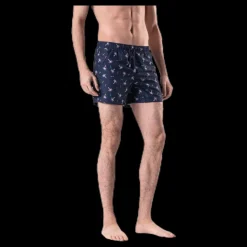 Happy Socks Confetti Palm Swim Shorts Blue Blå Outlet