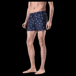 Happy Socks Confetti Palm Swim Shorts Blue Blå Outlet