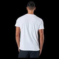 2XU Contender Tee White/trailscape Vit Clearance