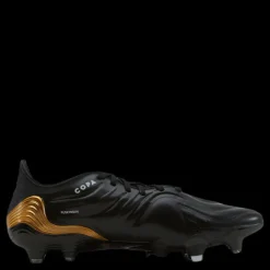 adidas Copa Sense.1 Firm Ground Boots Core Black / Cloud White / Gold Metallic Svart Clearance