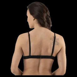Discount Waikani Beachwear Cora Fixed Triangle Black Svart