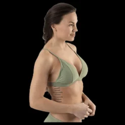 Best Waikani Beachwear Cora Fixed Triangle Green Grön