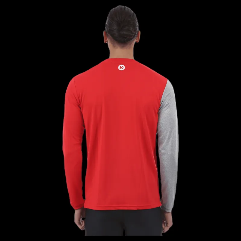 Kempa Core 2.0 Longsleeve Grey/Red Grå och Röd Sale
