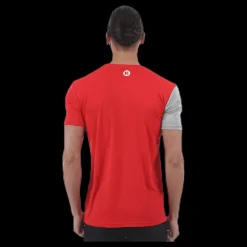 Kempa Core 2.0 Shirt Grey/Red Grå och Röd Hot