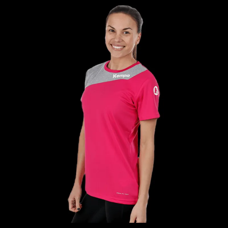 Kempa Core 2.0 Shirt W Pink/Grey Rosa och Grå Clearance