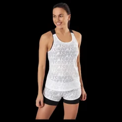 Clearance Craft Core Charge Logo Singlet White Vit