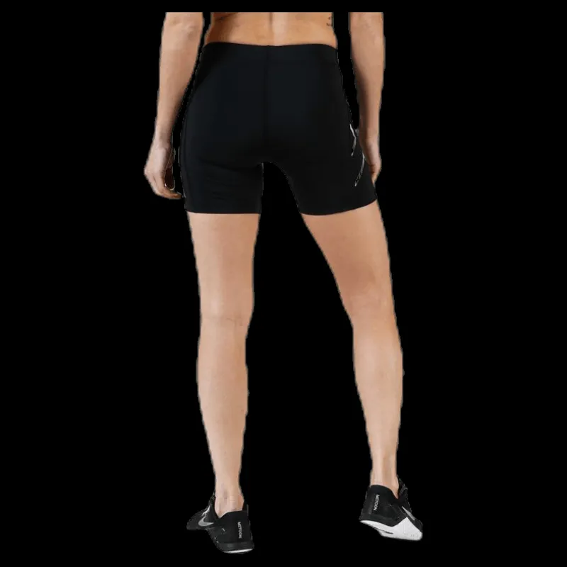 2XU Core Compression 5" Shorts W Black/Silver Svart och Silver