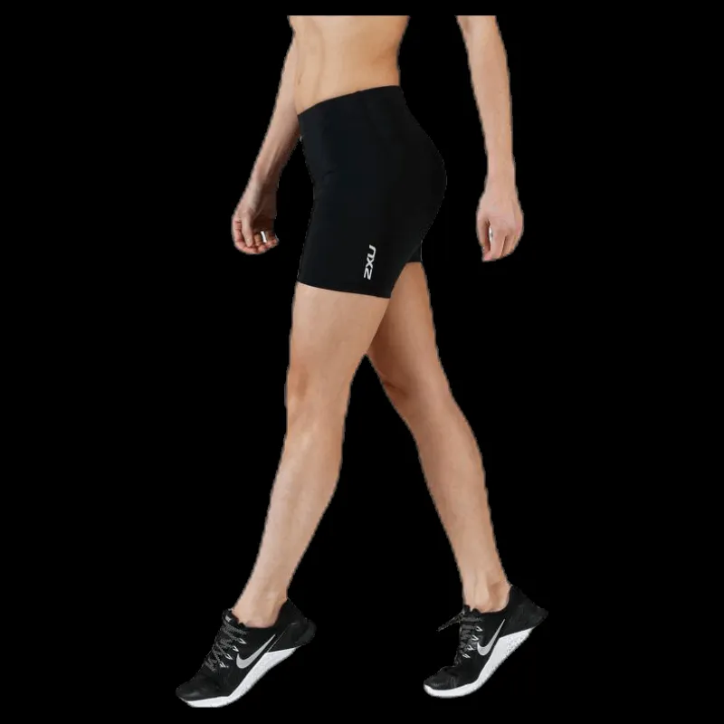 2XU Core Compression 5" Shorts W Black/Silver Svart och Silver