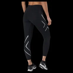 New 2XU Core Compression 7/8 Tight Black/Silver Svart och Silver