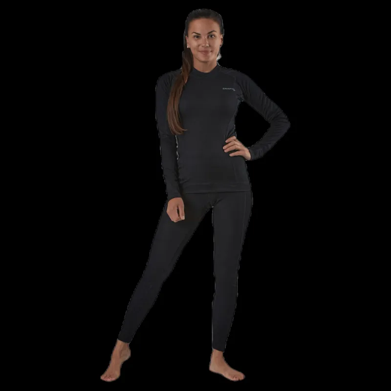 Craft Core Dry Baselayer Set Black Svart Outlet