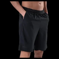 Craft Core Essence Relaxed Shorts Black Svart Discount