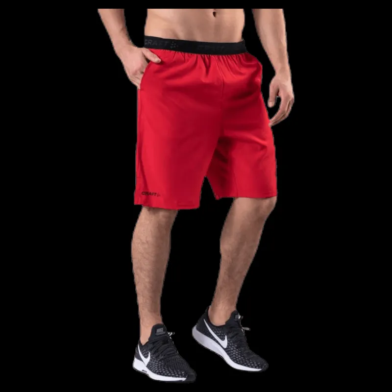 Craft Core Essence Relaxed Shorts Red Röd Sale