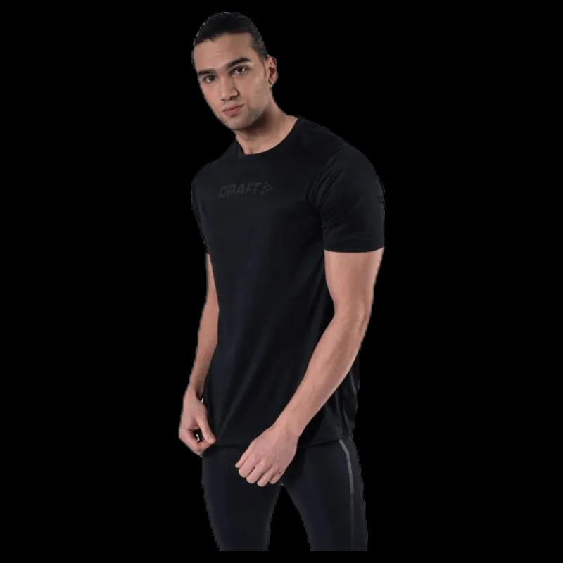 Discount Craft Core Essence SS Mesh Tee Black Svart