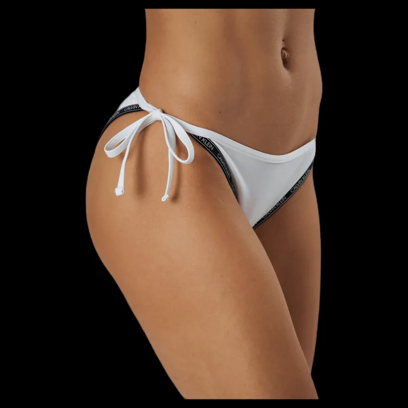 Online Calvin Klein Core Logo Tape Side Tie White Vit