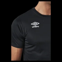 Umbro Core Poly Tee Black Svart New