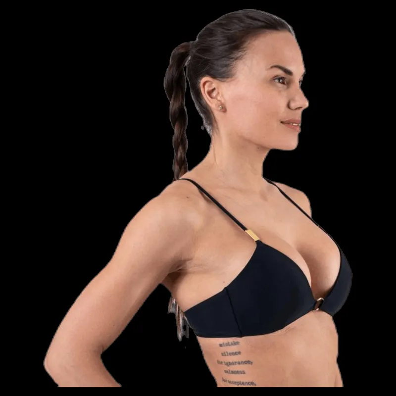 Calvin Klein Core Solid Fixed Triangle Black Svart Sale