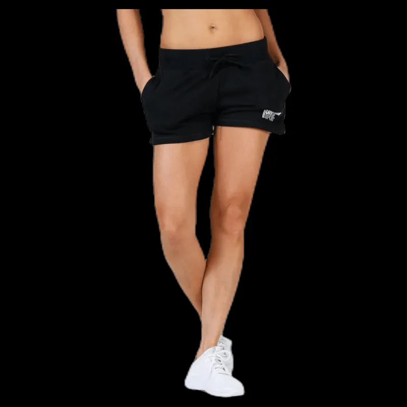 Clearance Superdry Core Sport Shorts Black Svart