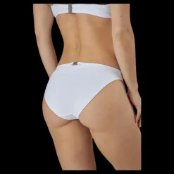 Sale Calvin Klein Core Textured Classic Bikini Bottom White Vit