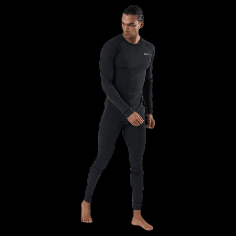 New Craft Core Wool Merino Set Black Svart