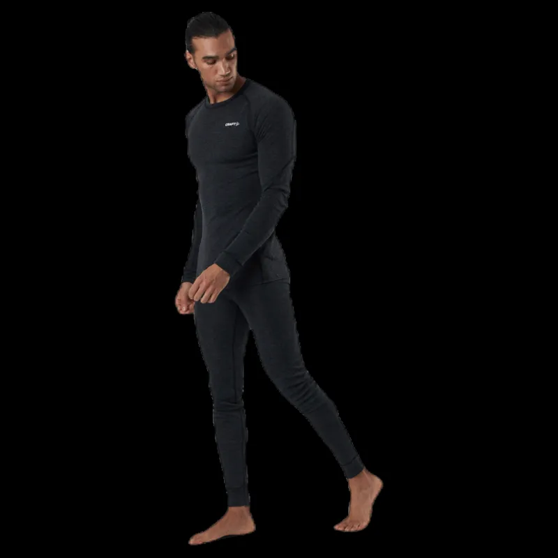 New Craft Core Wool Merino Set Black Svart