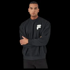 Fila Cosenza Recycled Sweatshirt Wi Black Svart