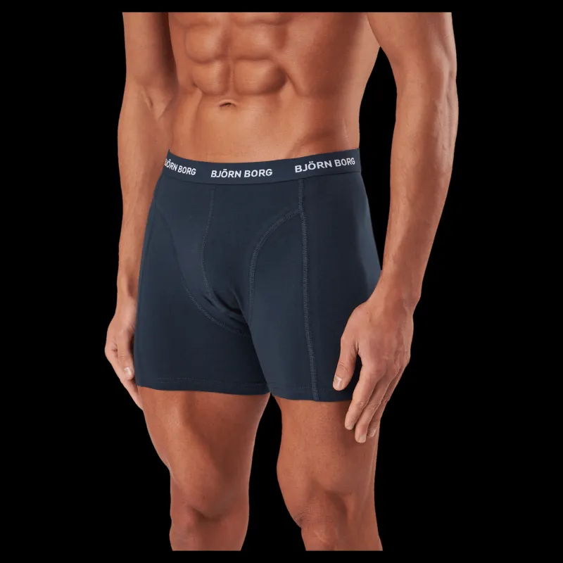 Björn Borg Cotton Stretch Boxer 5p Multipack 2 Blå Discount