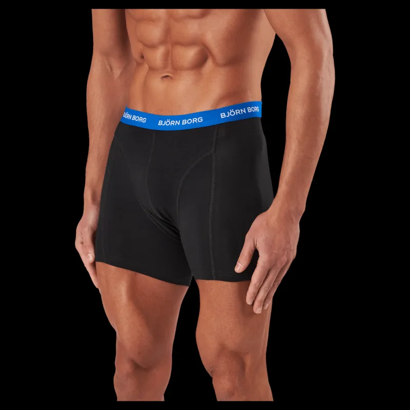 Björn Borg Cotton Stretch Boxer 5p Multipack 2 Blå Discount