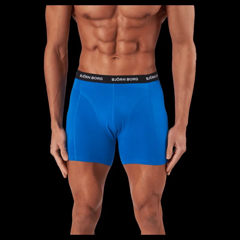 Björn Borg Cotton Stretch Boxer 5p Multipack 2 Blå Discount
