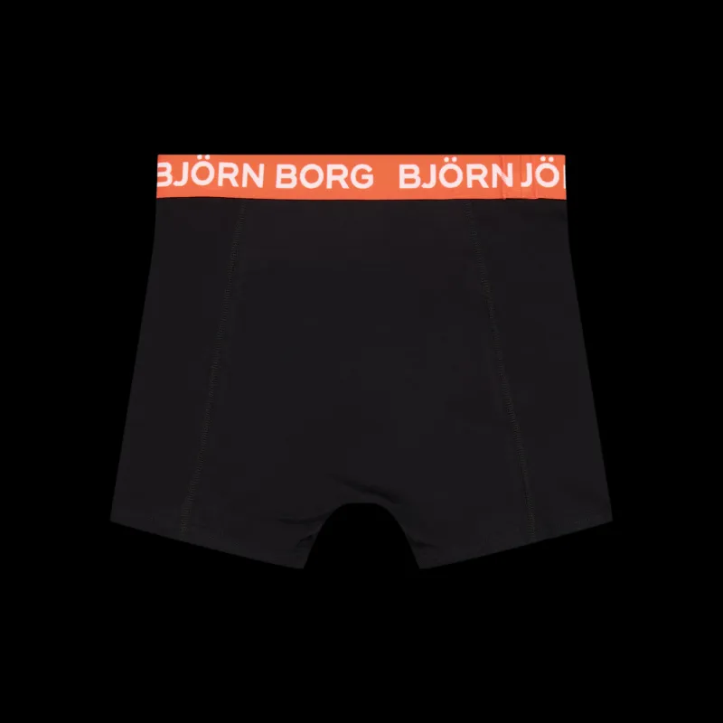 Discount Björn Borg Cotton Stretch Boxer 5p Multipack 4 Svart
