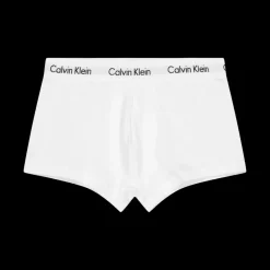 Calvin Klein Cotton Stretch 3P Low Rise Trunk White Vit Hot