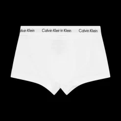 Calvin Klein Cotton Stretch 3P Low Rise Trunk White Vit Hot