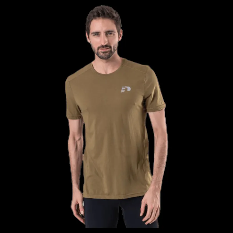 Newline Cotton/Poly Tee Green Grön Clearance