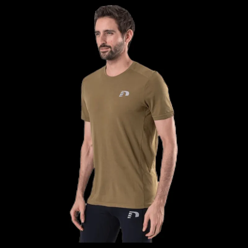Newline Cotton/Poly Tee Green Grön Clearance