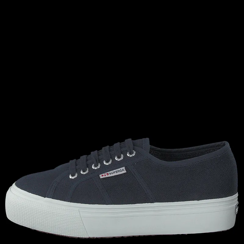 Superga 2790-cotw Linea And Down Navy-fwhite Blå Best