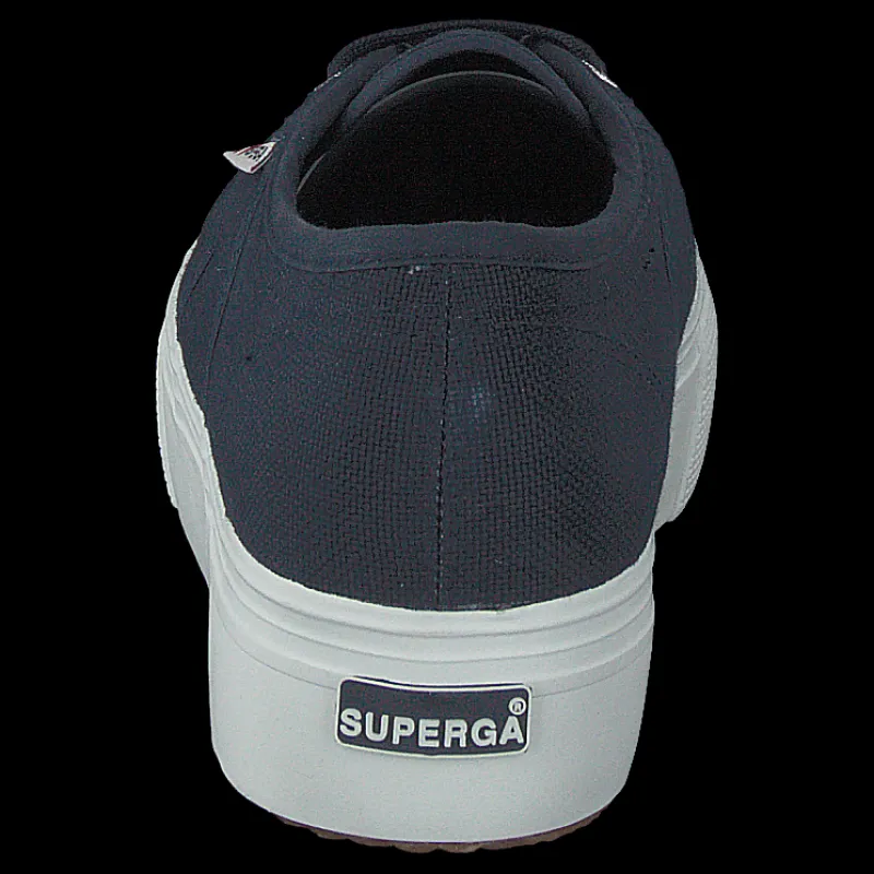 Superga 2790-cotw Linea And Down Navy-fwhite Blå Best