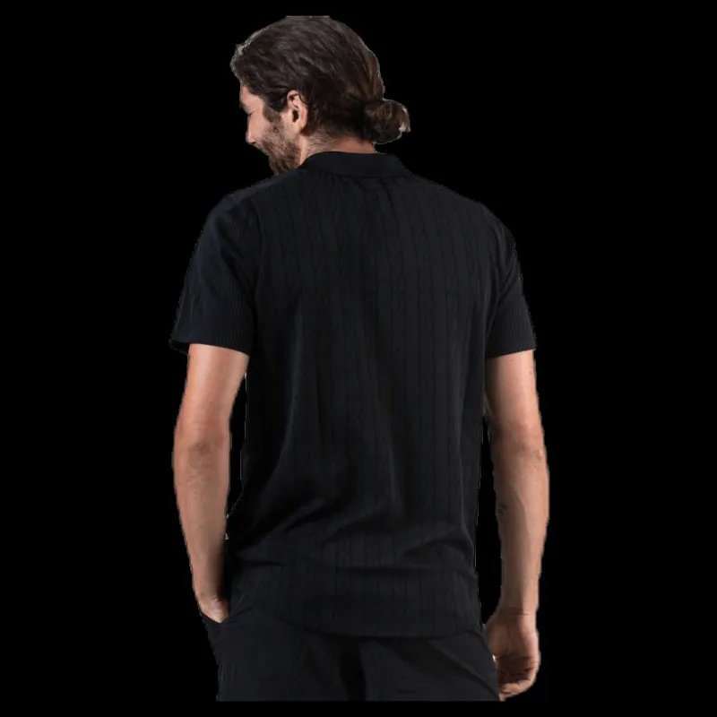 Discount Nike Court ADV Polo Black Svart