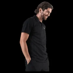 Discount Nike Court ADV Polo Black Svart
