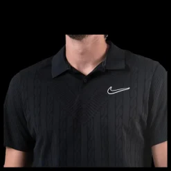 Discount Nike Court ADV Polo Black Svart